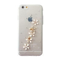 iPhone 7 / 8 / SE 2020 / SE 2022 Silicone Diamond Flowers Case