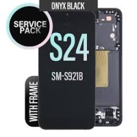 Samsung Galaxy S24 5G / S921B Frontcover + Lcd + Touch Black Original (Service Pack)