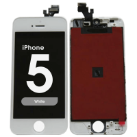 iPhone 5 Lcd + Touch White     Compatible / OEM (WARRANTY AFTER INSTALLATION) .note.