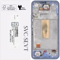 Samsung Galaxy A34 5G / A346B Frontcover + Lcd + Touch Light Violet Original (Service Pack)