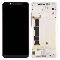 Xiaomi Mi 8 Frontcover + Lcd + Touch Silver / White Original (Service Pack)
