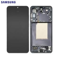 Samsung Galaxy S25 5G / S931B Frontcover + Lcd + Touch Silver / Light Gray Original (Service Pack)