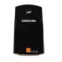 Samsung E2550 Battery Cover Black Original