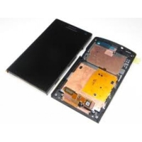 Sony Xperia S / LT26i Frontcover + Lcd + Touch Black Grade A Original