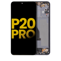 Huawei P20 Pro Frontcover + Lcd  (TFT) + Touch (NO FINGERPRINT) Black Grade A