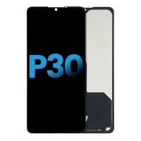 Huawei P30  Lcd (NO FINGERPRINT) + Touch (NO FRAME) Black Grade A (HQS - WARRANTY AFTER INSTALLATION) .note.