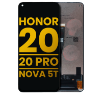 Huawei Honor 20 / Honor 20 Pro / Nova 5T  Lcd + Touch Black (NO FRAME) Grade A (HQS - WARRANTY AFTER INSTALLATION) .note.