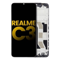 Realme C3 / C3i Frontcover + Lcd (IPS) + Touch Black Grade A