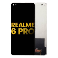 Realme 6 PRO  Lcd (IPS) + Touch (NO FRAME) Black Grade A