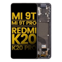 Xiaomi Mi 9T / Mi 9T Pro Frontcover + Lcd (OLED) + Touch Black / Grey Grade A+