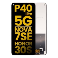 Huawei P40 Lite 5G / Honor 30S / Nova 7 SE Lcd + Touch (NO FRAME) Black Grade A
