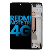 Xiaomi Redmi Note 11S / Note 11S NFC / Poco M4 Pro 4G Frontcover + Lcd (OLED) + Touch Black Grade A+