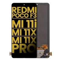 Xiaomi Poco F3 / F4 / Mi 11i / Mi 11X / Mi 11X Pro Lcd  (INCELL) + Touch (NO FRAME) Black Grade A