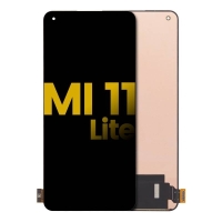 Xiaomi 11 Lite 5G NE  / Mi 11 Lite 4G / Mi 11 Lite 5G  Lcd (NO FINGERPRINT) + Touch (NO FRAME) Black Grade A (HQS - WARRANTY AFTER INSTALLATION) .note.