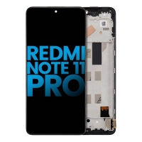 Xiaomi Redmi Note 11 Pro 4G / Note 11 Pro 5G / Poco X4 Pro 5G Frontcover + Lcd (OLED) + Touch Black Grade A+