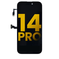 iPhone 14 Pro Lcd  + Touch Black HARD OLED Grade A (WARRANTY AFTER INSTALLATION) .note.