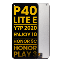 Huawei P40 Lite E  Lcd (IPS) + Touch (NO FRAME) Black Grade A