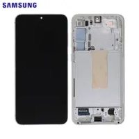 Samsung Galaxy S23 Plus 5G / S916B Frontcover + Lcd + Touch Cream / Beige Original (Service Pack)