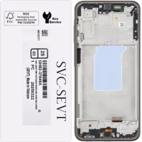 Samsung Galaxy A26 5G / A266B Frontcover + Lcd + Touch Black Original (Service Pack)