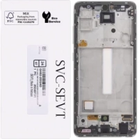 Samsung Galaxy A52s 5G / A528B Frontcover + Lcd White Original (Service Pack)