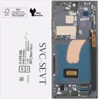 Samsung Galaxy S23 Ultra 5G / S918B Frontcover + Lcd + Touch Green Original (Service Pack)