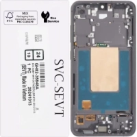 Samsung Galaxy S24 FE 5G / S721B Frontcover + Lcd + Touch Black Original (Service Pack)