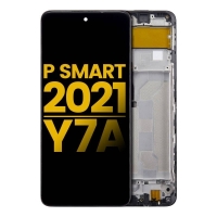 Huawei P Smart 2021 Frontcover + Lcd (IPS) + Touch Black Grade A
