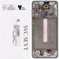 Samsung Galaxy A33 5G / A336B Frontcover + Lcd + Touch White Original (Service Pack)