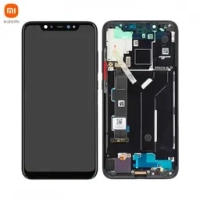 Xiaomi Mi 8 Frontcover + Lcd + Touch Black Original (Service Pack)