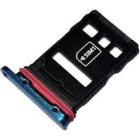 Huawei P40 / P40 Pro Sim Tray Holder Blue Original