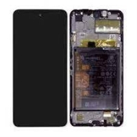 Huawei P Smart 2021 Frontcover + Lcd + Touch Black Original (Service Pack)