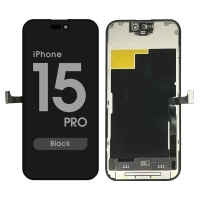 iPhone 15 Pro Lcd + Touch Black Refurb. (as New) / Pulled Original (WARRANTY AFTER INSTALLATION) .note.