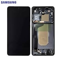 Samsung S937B / Galaxy S25 Edge 5G Frontcover + Lcd + Touch Titanium Black Original (Service Pack)