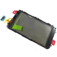 Nokia E7-00 Front Cover + Touch Black Original