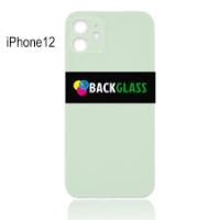 iPhone 12 Big Camera Hole Back Cover GREEN Grade A