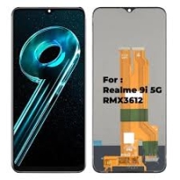 Realme 9i  5G / 10 5G / 10s Lcd  + Touch (NO FRAME) Black Grade A (HQS - WARRANTY AFTER INSTALLATION) .note.