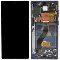 Samsung N970F / Galaxy Note 10 Frontcover + Lcd + Touch  Black Original (Service Pack)