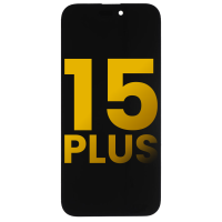 iPhone 15 Plus Lcd  + Touch Black Compatible / OEM (WARRANTY AFTER INSTALLATION) .note.