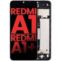 Xiaomi Redmi A1 / A1+ Frontcover + Lcd + Touch Black Grade A