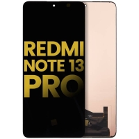 Xiaomi Redmi Note 13 Pro 5G / Poco X6 5G  Lcd (TFT) + Touch (NO FRAME) Black (NO FINGERPRINT) Grade A