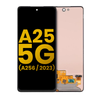 Samsung Galaxy A25 5G / A256B  Lcd (INCELL) + Touch Black Grade A (HQS - WARRANTY AFTER INSTALLATION) .note.