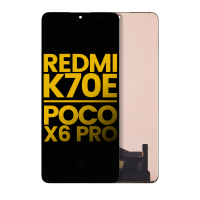 Xiaomi Poco F6 5G / Poco X6 Pro 5G  Lcd + Touch (NO FRAME) Black (NO FINGERPRINT) Grade A (HQS - WARRANTY AFTER INSTALLATION) .note.