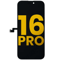 iPhone 16 Pro Lcd  + Touch Black SOFT OLED Grade A+ (WARRANTY AFTER INSTALLATION) .note.