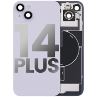 iPhone 14 Plus Back Cover Magsafe + Camera Lens PURPLE Grade A