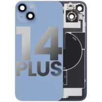 iPhone 14 Plus Back Cover Magsafe + Camera Lens BLUE Grade A