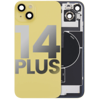 iPhone 14 Plus Back Cover Magsafe + Camera Lens YELLOW Grade A