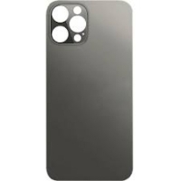 iPhone 12 Pro Max Big Camera Hole Back Cover BLACK (NO LOGO) Grade A