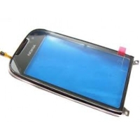 Nokia C7-00 Front Cover + Touch Aubergine Original