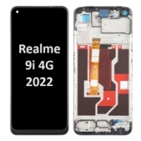 Realme 9i Frontcover + Lcd (IPS) + Touch Black Grade A