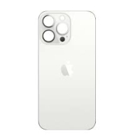 iPhone 13 Pro Big Camera Hole Back Cover SILVER / WHITE Grade A